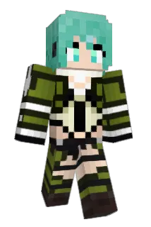 AshleeHeartsU Minecraft avatar full body