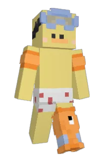 AsianDoublelift Minecraft avatar full body