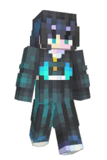 AsianGojo Minecraft avatar full body