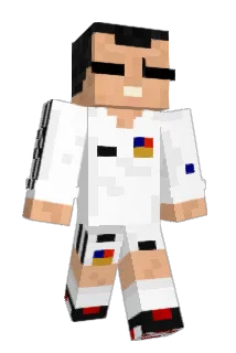 Asian_zidane Minecraft avatar full body