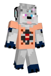 AskarTheWolf Minecraft avatar full body