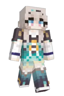 Asoru Minecraft avatar full body