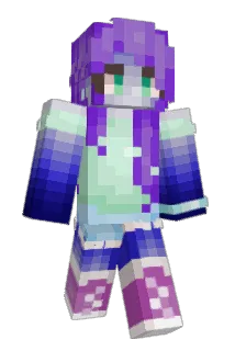 AspenWolf Minecraft avatar full body