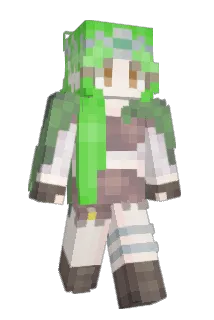 AspiMeow Minecraft avatar full body