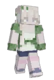 Aspookie Minecraft avatar full body