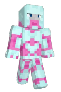 AssPlatinum Minecraft avatar full body