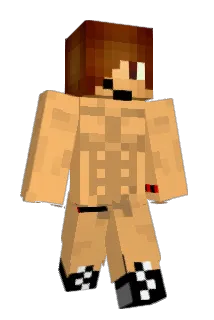 AssToucher Minecraft avatar full body