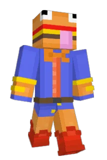 AssasingTron Minecraft avatar full body