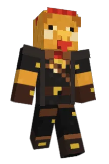 Asseyez Minecraft avatar full body