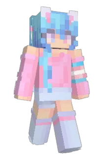 AstelinaSoSilly Minecraft avatar full body