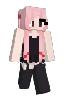 Asteriiia Minecraft avatar full body