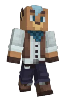 Asterleaf Minecraft avatar full body