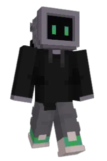 AsteroShark Minecraft avatar full body
