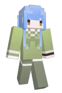 AsteroidChan Minecraft avatar full body