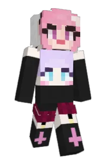 AstolfoBean Minecraft avatar full body