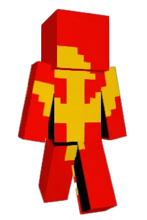 AstraZenecca Minecraft avatar full body