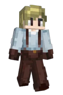 AstralLupine Minecraft avatar full body
