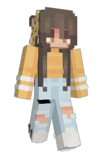 AstridCatWoman Minecraft avatar full body