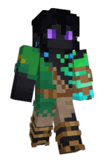 AstroParty Minecraft avatar full body