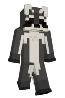 AstroRaccoon Minecraft avatar full body