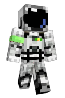 Astronautics Minecraft avatar full body