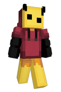 Astrosaunted Minecraft avatar full body