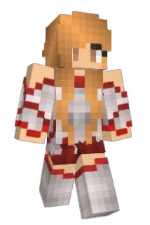 AsunaYuki Minecraft avatar full body