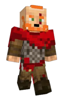 Asylboende Minecraft avatar full body