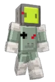 Atari Minecraft avatar full body