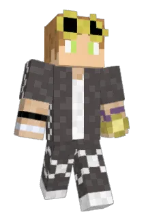 AtomikUno Minecraft avatar full body