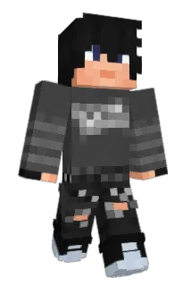 AtomykAU Minecraft avatar full body