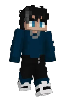 Attaquant Minecraft avatar full body