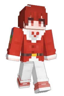 Attensin Minecraft avatar full body