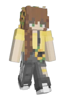 Atthebeesknees Minecraft avatar full body