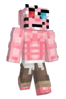 Au1ism Minecraft avatar full body
