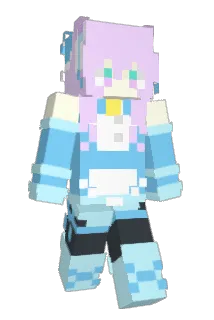 AuInfinite Minecraft avatar full body