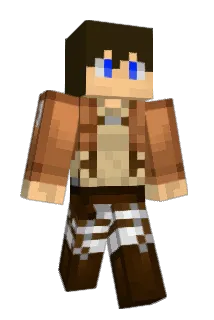 AuRonJaeger Minecraft avatar full body