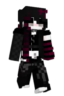 Aubeergine Minecraft avatar full body