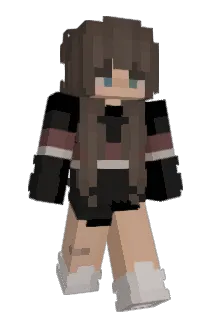 Auberries Minecraft avatar full body