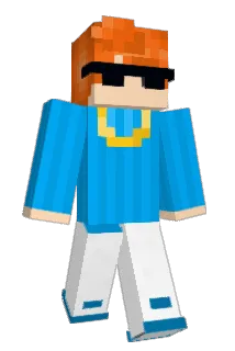 Auburner Minecraft avatar full body