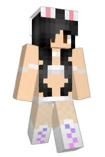 AudreySnowbear Minecraft avatar full body