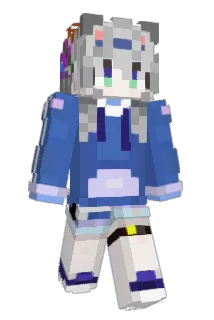 Augensterx Minecraft avatar full body