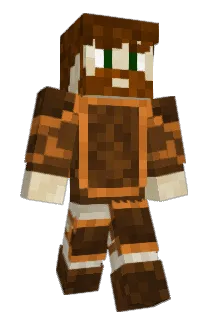 Augmented Minecraft avatar full body