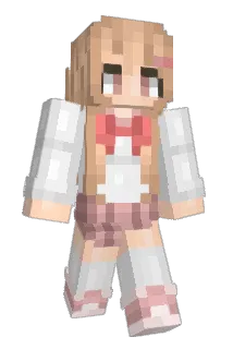 Aunamed Minecraft avatar full body