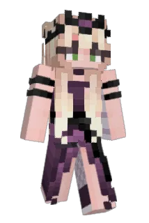 AuntieDona Minecraft avatar full body