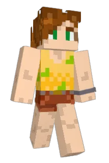 AuntieJen Minecraft avatar full body