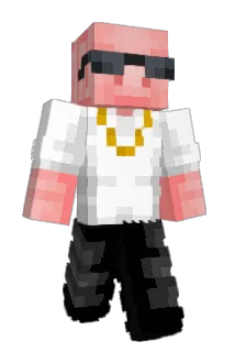 Aurapig Minecraft avatar full body