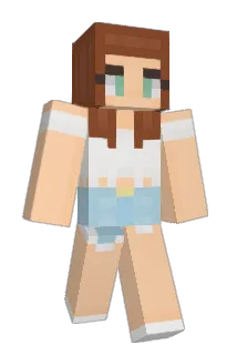 Aurelia34 Minecraft avatar full body