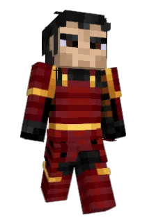Aurinkokuningas Minecraft avatar full body