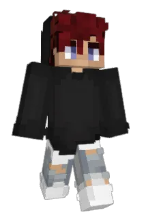 AuroraHearts Minecraft avatar full body